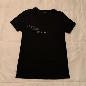 Elizabeth Arden Provocative Woman Black Shirt L